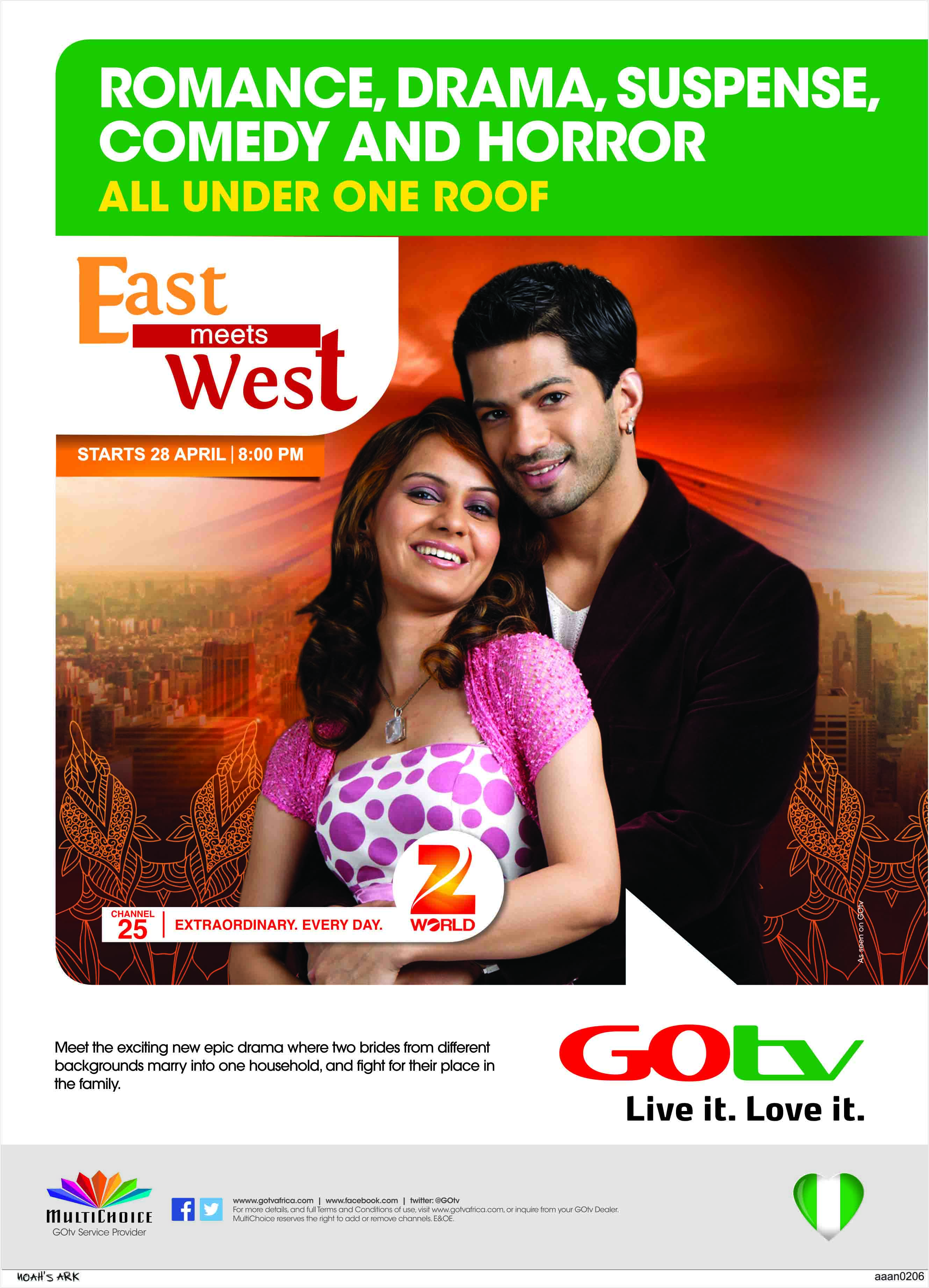 East Meets West is a must-see on Zee World On GOtv | MyStreetz Magazine